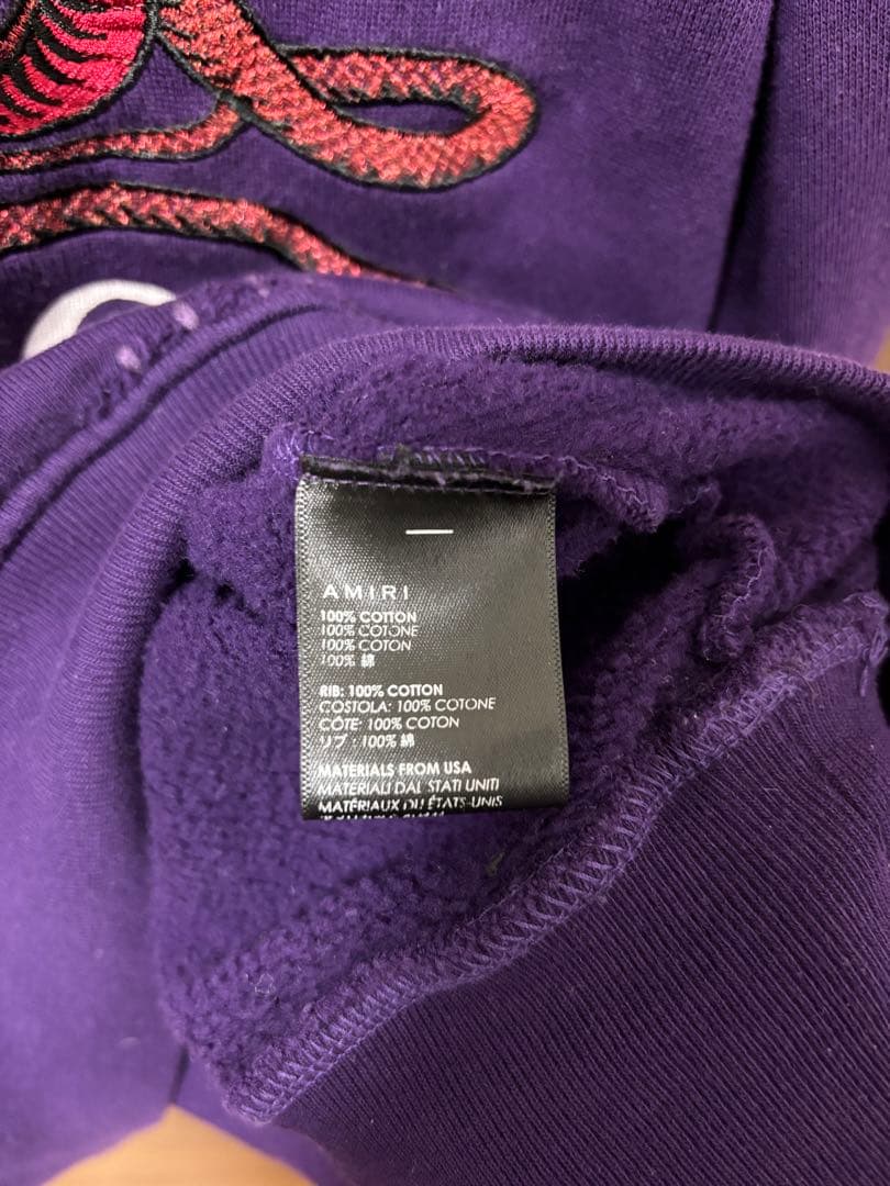 amiri poison スウェット　レディース