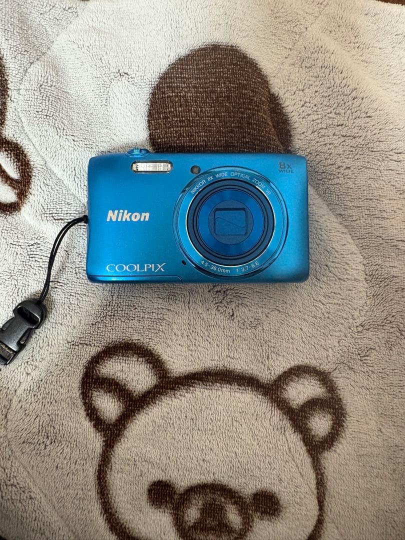 nikon coolpix s3600 青 バッテリーSDカード付き