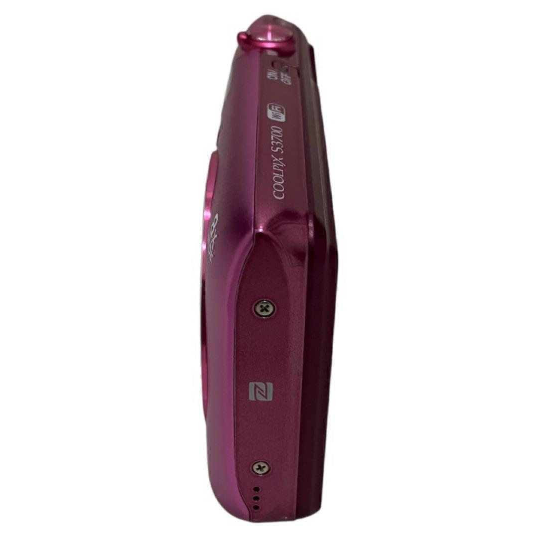 Nikon COOLPIX S3700 PK Wi-Fi搭載 デジカメ ピンク