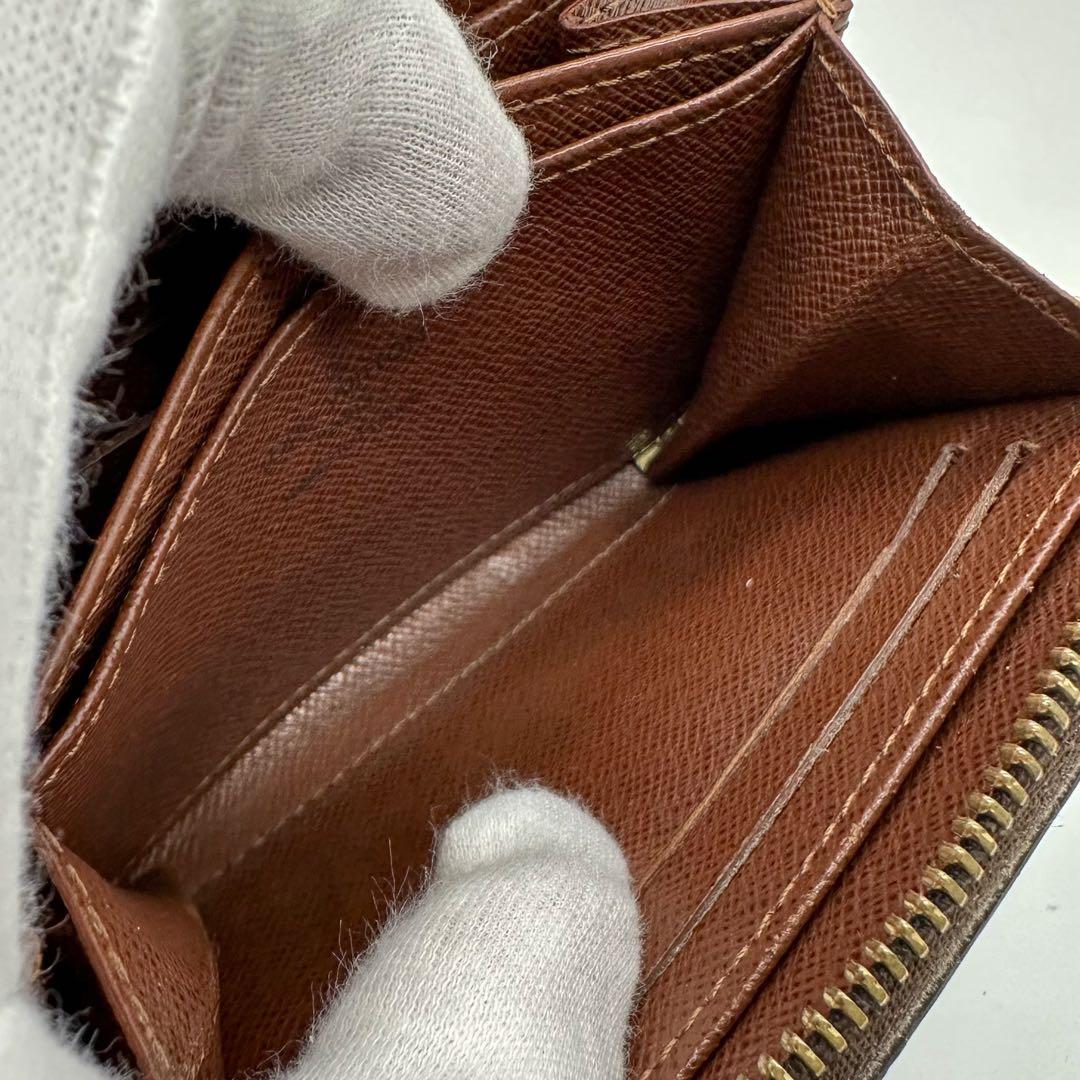 ルイヴィトン ジッピーパース モノグラム ブラウン コンパクト ミニ