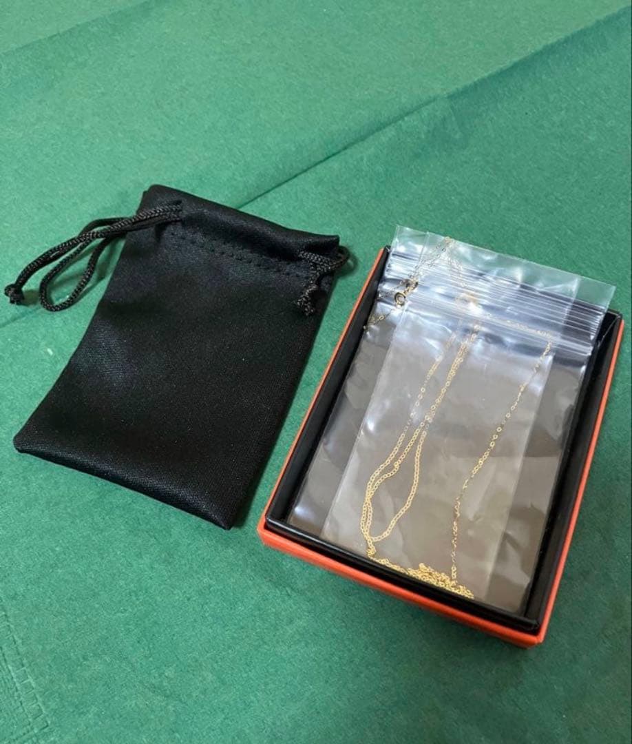 ⭐︎k18 au750⭐︎ ペタルチェーンネックレス＆ブレスレット