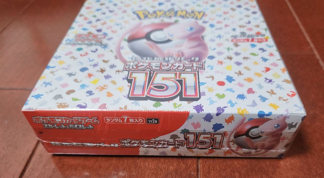 ポケモンカード151 カードパック7枚入り シュリンク付き1BOX