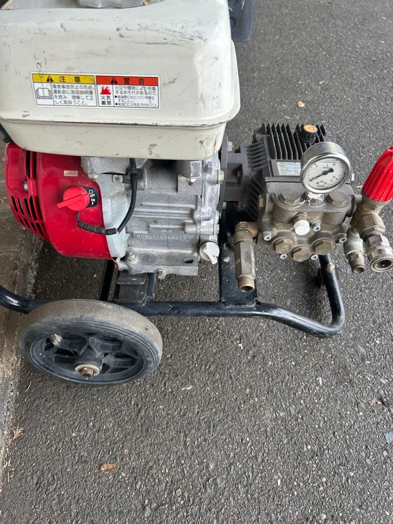 KN3★スーパー工業 エンジン式高圧洗浄 SEC-1310-2N-TA ホース