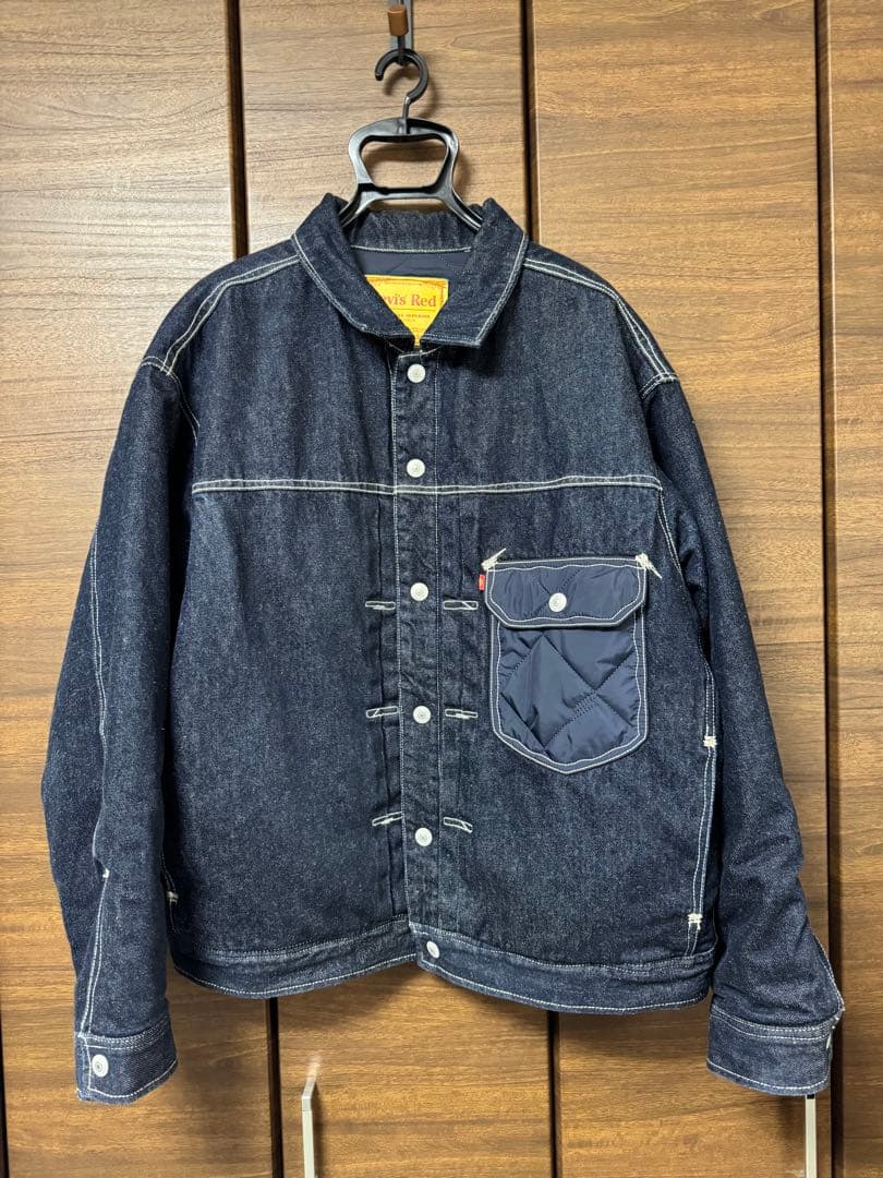 Levi's Red キルティングリバーシブルデニムジャケット