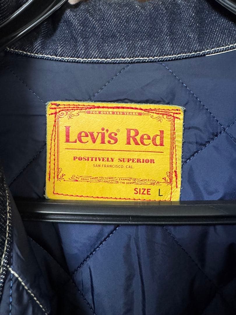 Levi's Red キルティングリバーシブルデニムジャケット