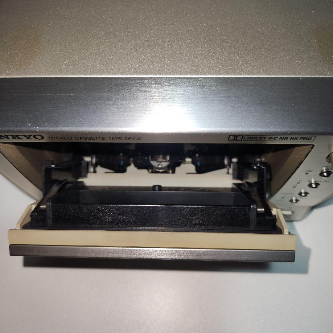 ONKYO カセット ステレオ テープ デッキ K-185　(中古品)