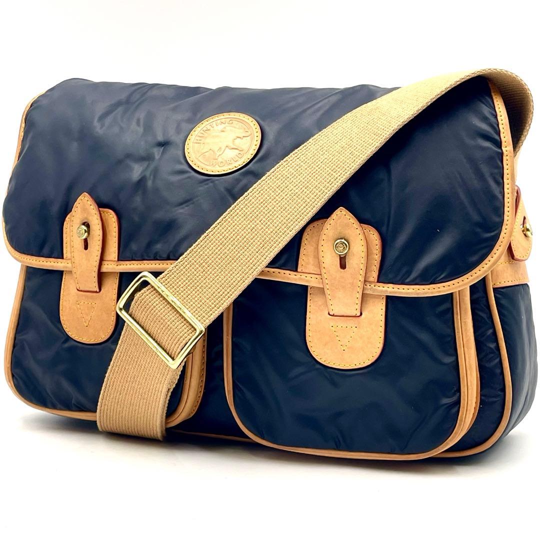 HUNTING WORLD バチュークロス キャリーオール メッセンジャーバッグ