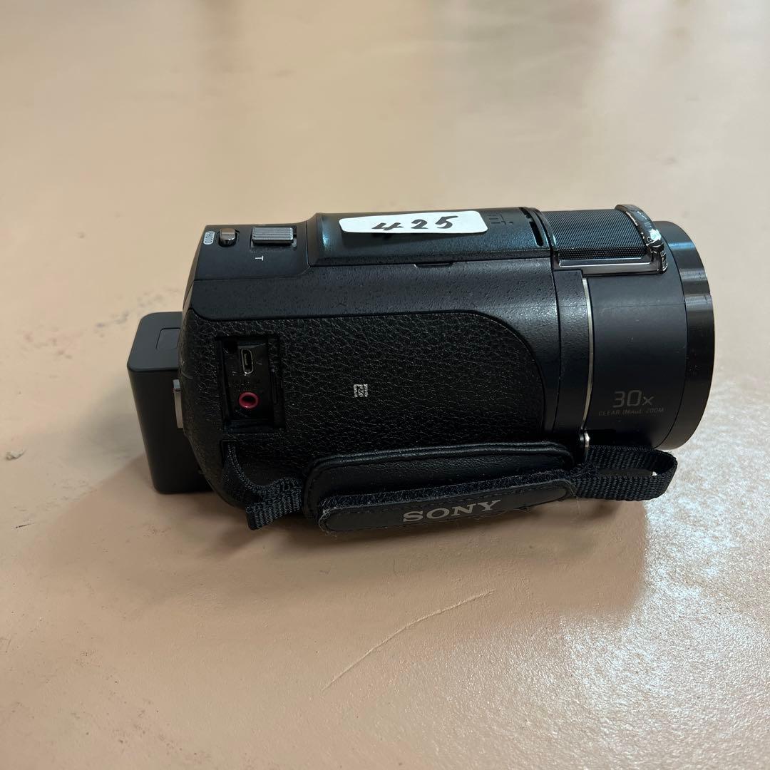 FDR-AX40 SONY ハンディカム 4K 30倍ズーム　ジャンク　425