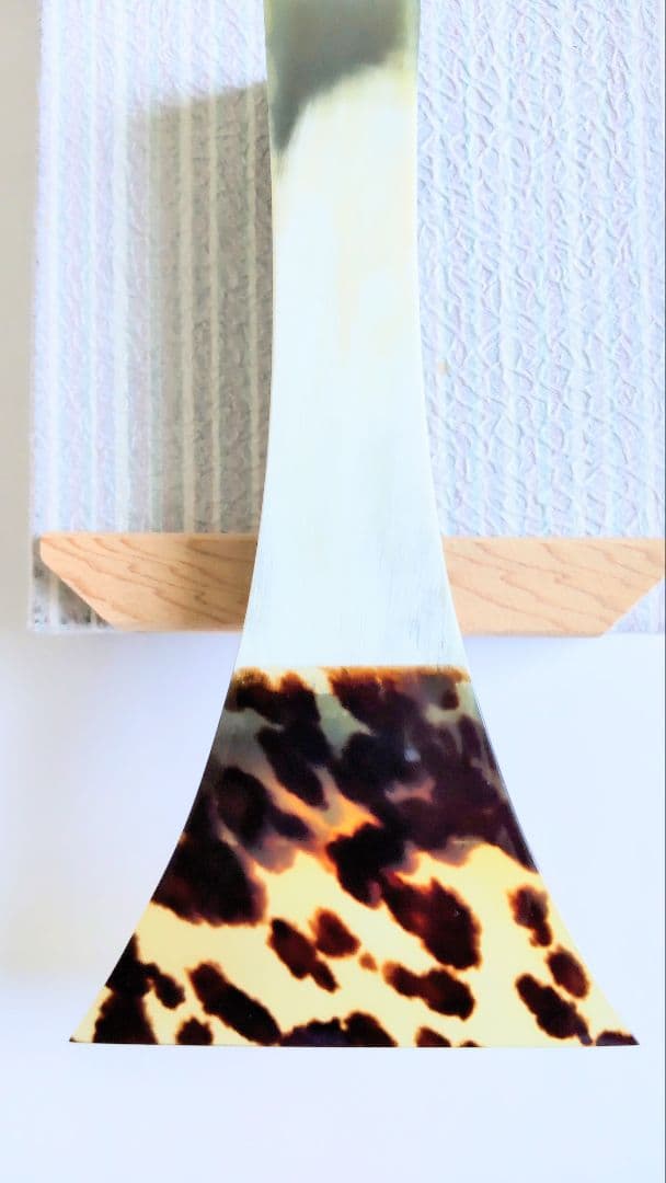 はる【新品・未使用】津軽三味線 鼈甲撥 白水牛手元 最高級べっ甲バチ