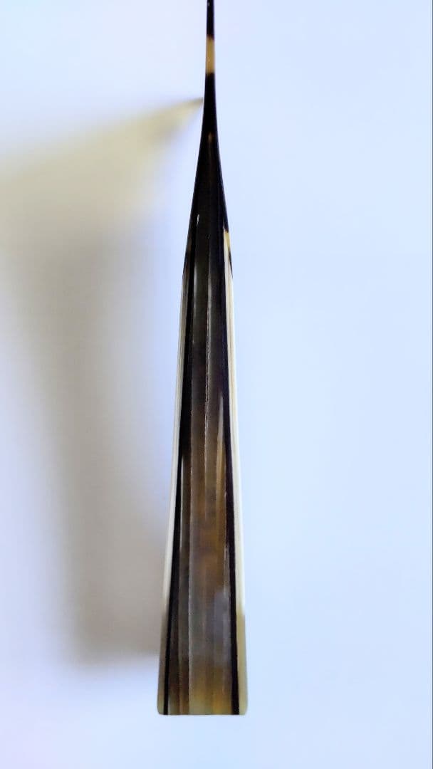 はる【新品・未使用】津軽三味線 鼈甲撥 白水牛手元 最高級べっ甲バチ