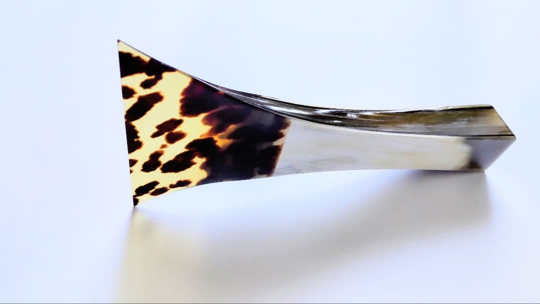 はる【新品・未使用】津軽三味線 鼈甲撥 白水牛手元 最高級べっ甲バチ