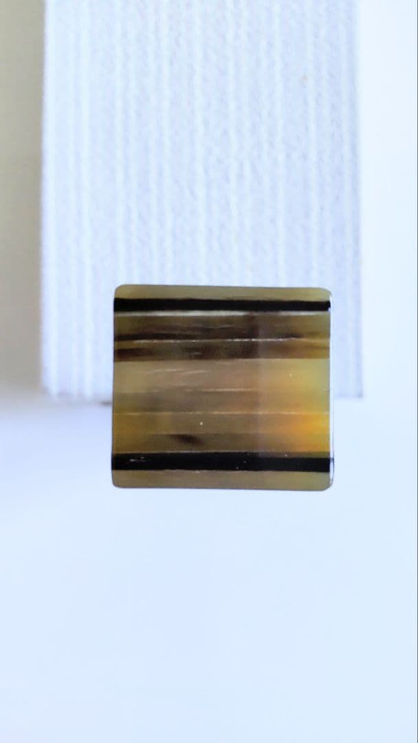 はる【新品・未使用】津軽三味線 鼈甲撥 白水牛手元 最高級べっ甲バチ