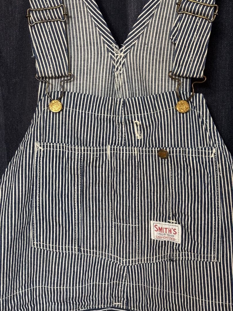 S*T様 40s〜50s ヒッコリーオーバーオール SMITH'S スミス　エプ