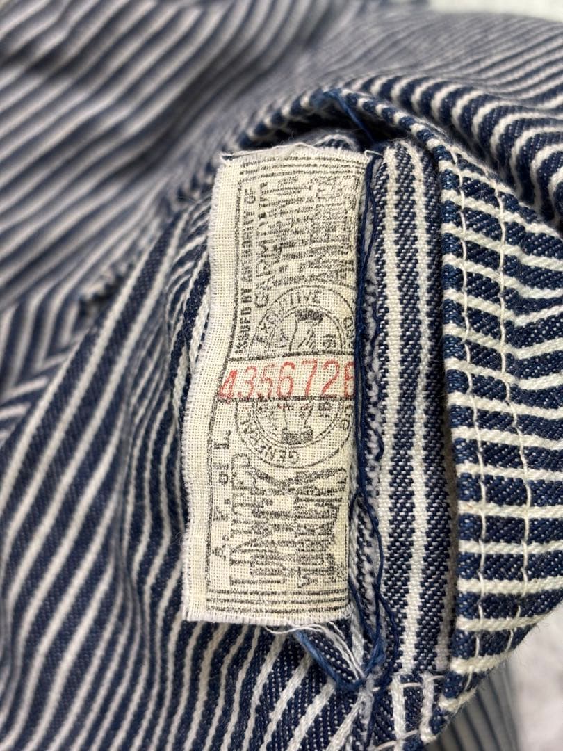 S*T様 40s〜50s ヒッコリーオーバーオール SMITH'S スミス　エプ