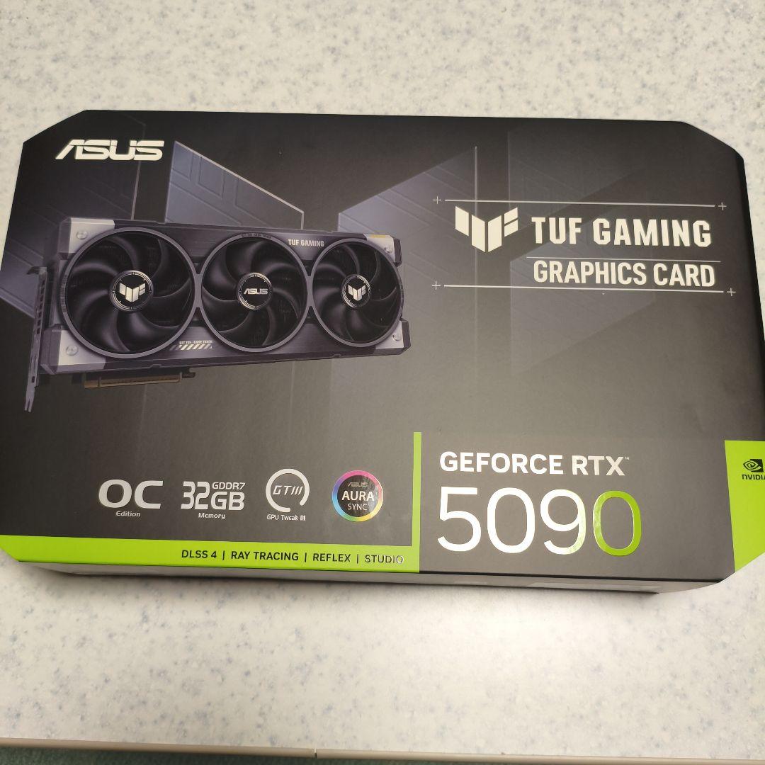 グラフィックボード・グラボ・ビデオカード ASUS GeForce RTX 5090 TUF GAMING 32GB