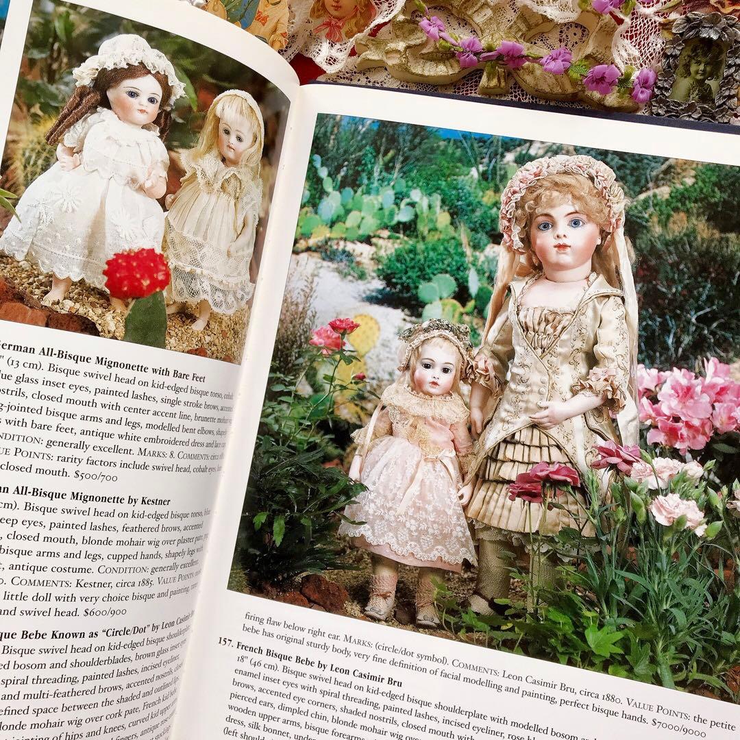 アンティークビスクドール 美麗人形洋書♡ブリュ ジュモー A.T ミニョネット