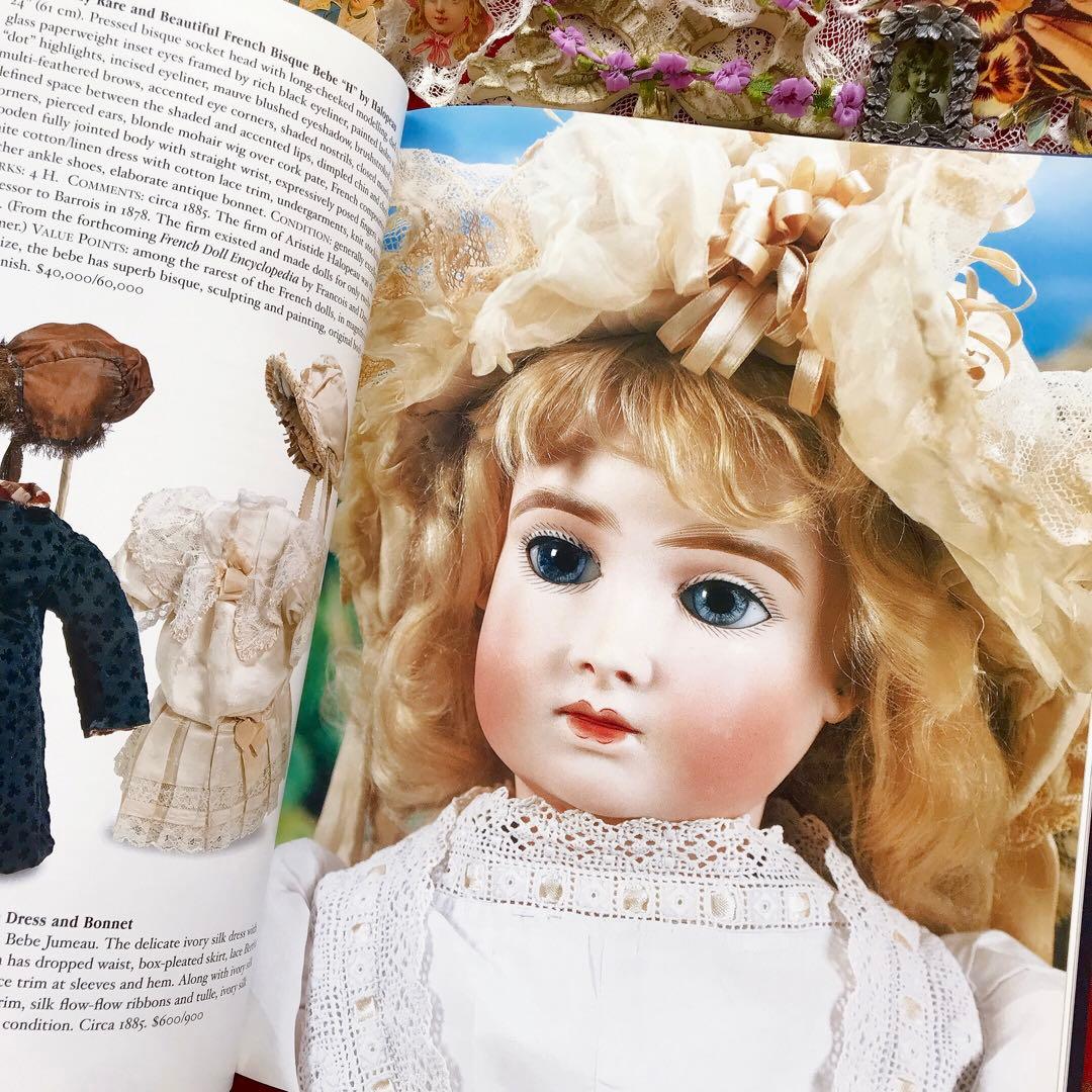 アンティークビスクドール 美麗人形洋書♡ブリュ ジュモー A.T ミニョネット
