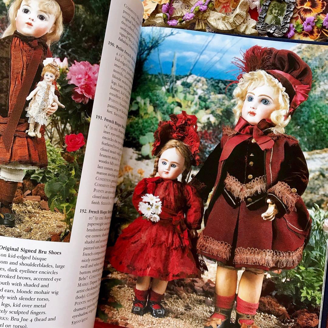 アンティークビスクドール 美麗人形洋書♡ブリュ ジュモー A.T ミニョネット