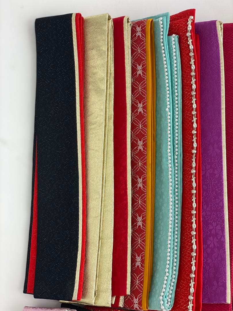 【在庫一掃60枚セット】重ね襟　重ね衿　振袖用　訪問着用　正絹　A