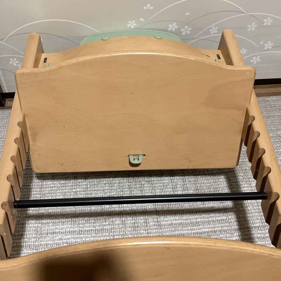 ストッケ　トリップトラップ　ナチュラル　ベビーセット&ハーネス付