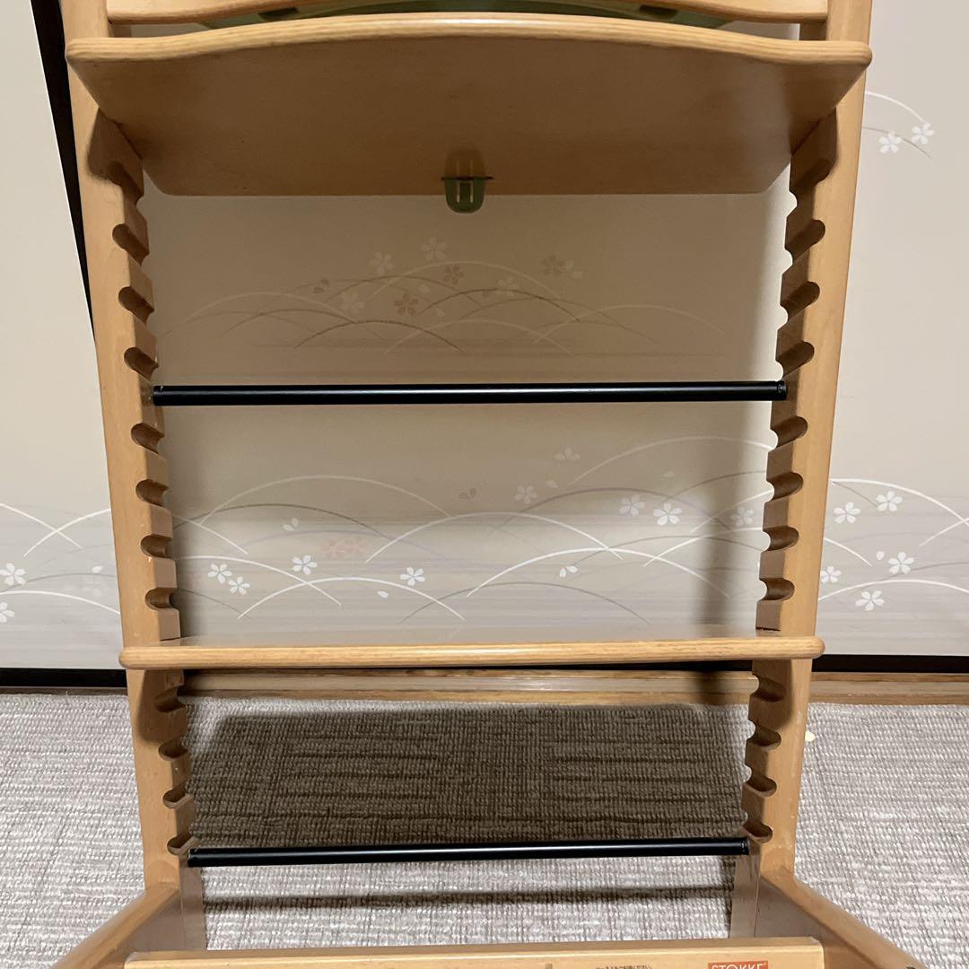 ストッケ　トリップトラップ　ナチュラル　ベビーセット&ハーネス付