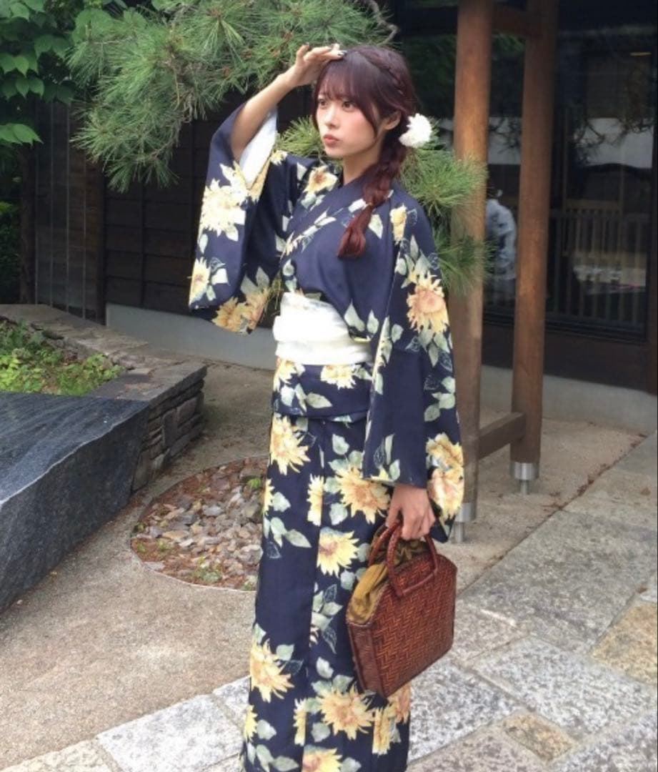nemne 浴衣 2025 浴衣4点セット レディース 2way セパレート式