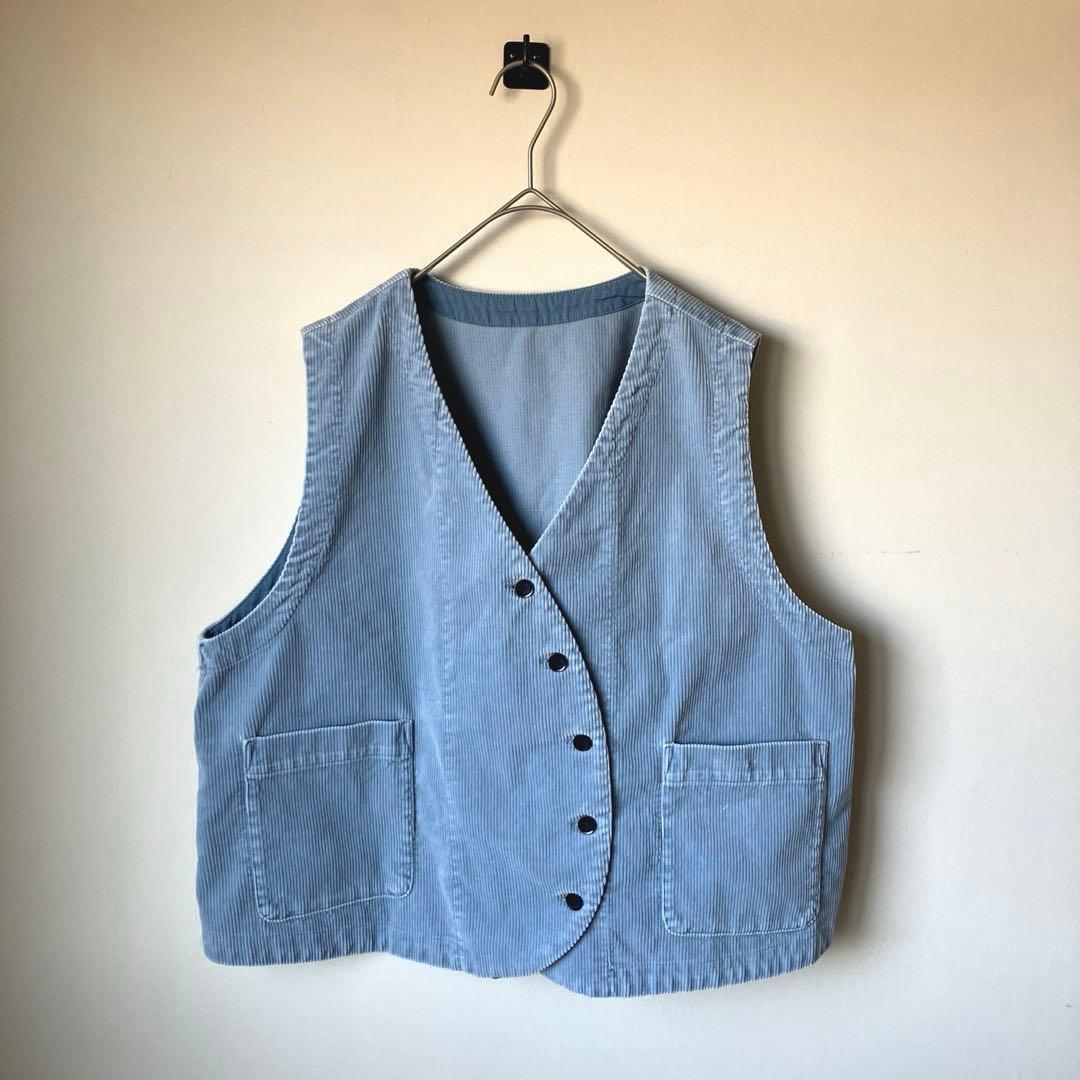 今季　ネストローブ　コーデュロイベストfofofofa オールドマンズテーラー
