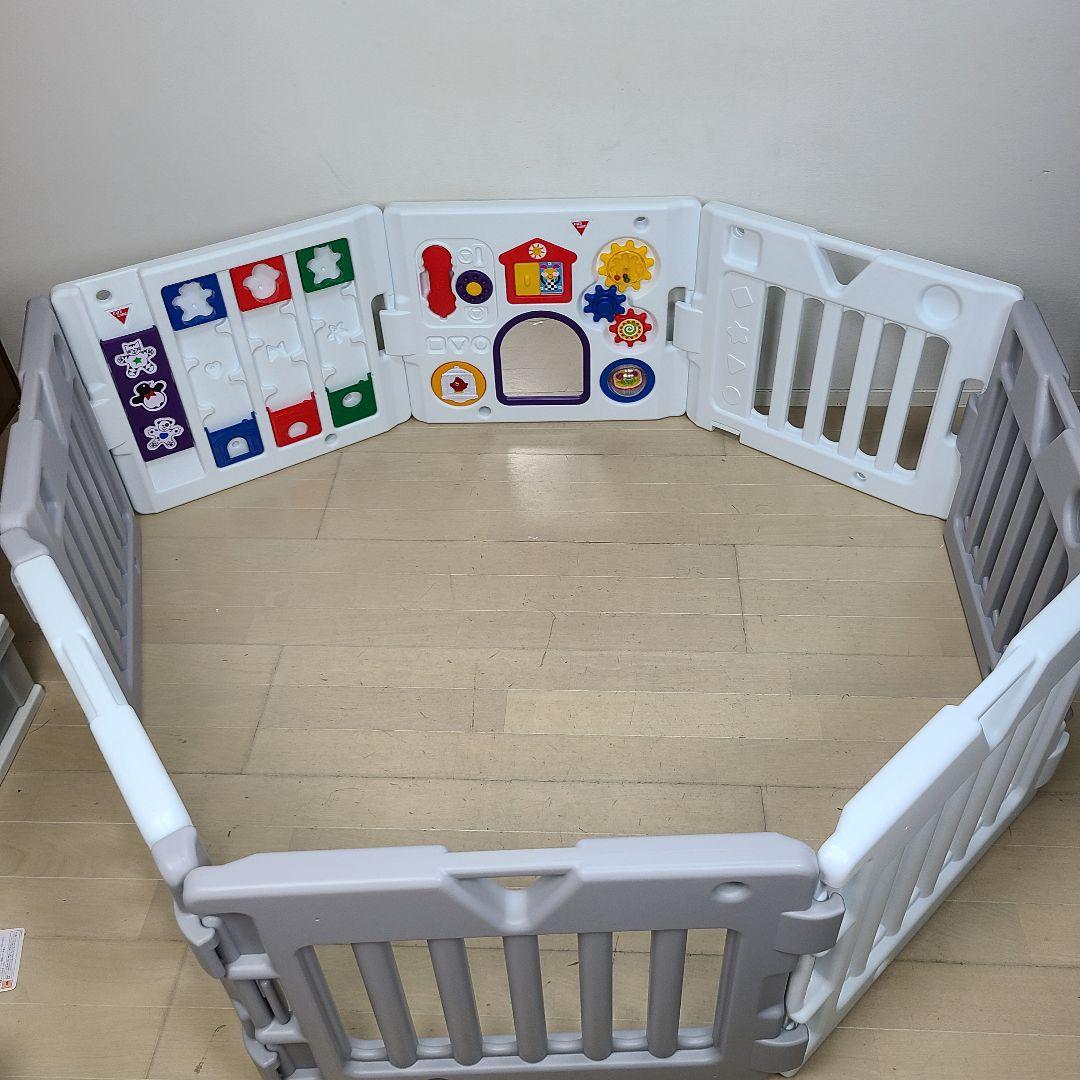 た*む様 超美品　ミュージカルキッズランド　ベビーサークル　ベビーフェンス