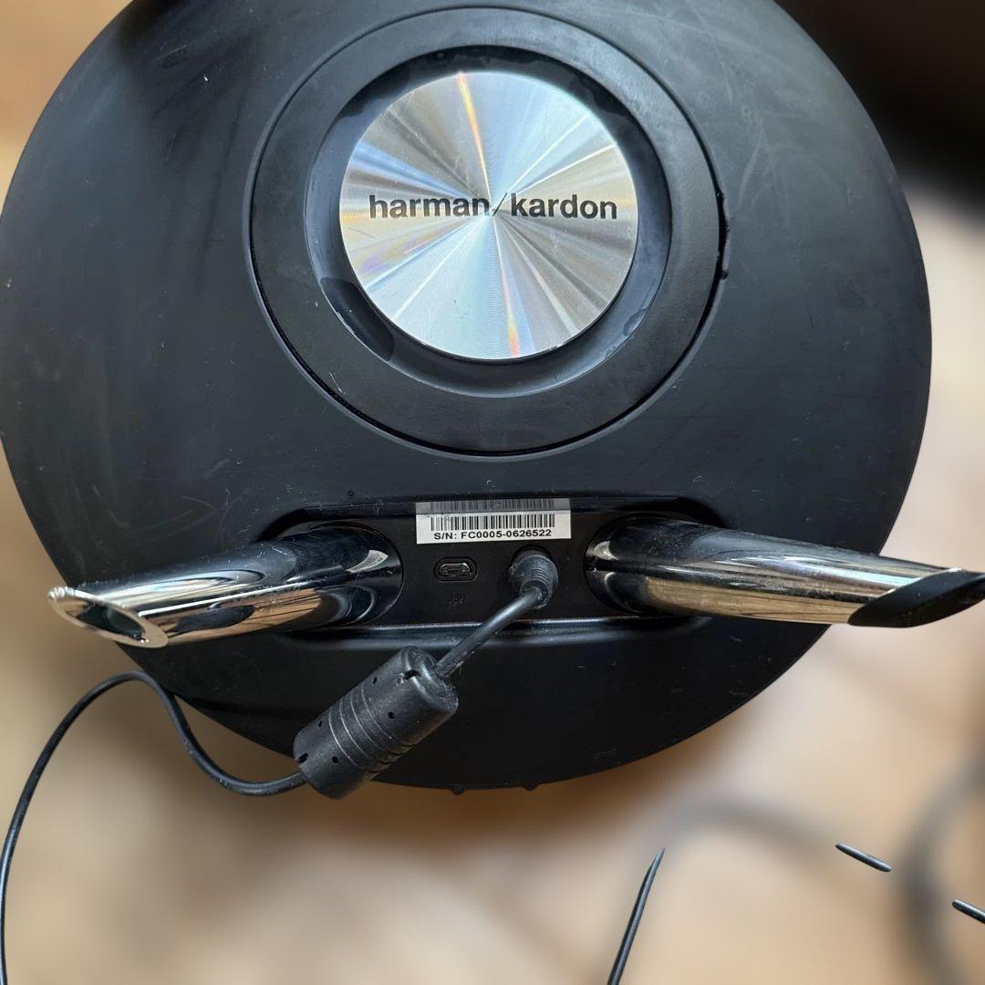 harman/kardon スピーカー 円形 黒