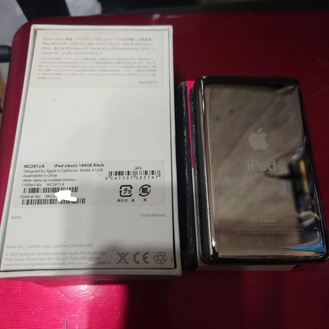 iPod classic MC297J 512GB SD化（バッテリ交換済）①