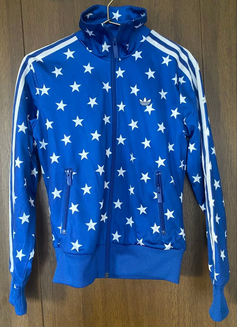 【お値下げ】adidas 星柄　ジャージ M 希少　40周年　スター