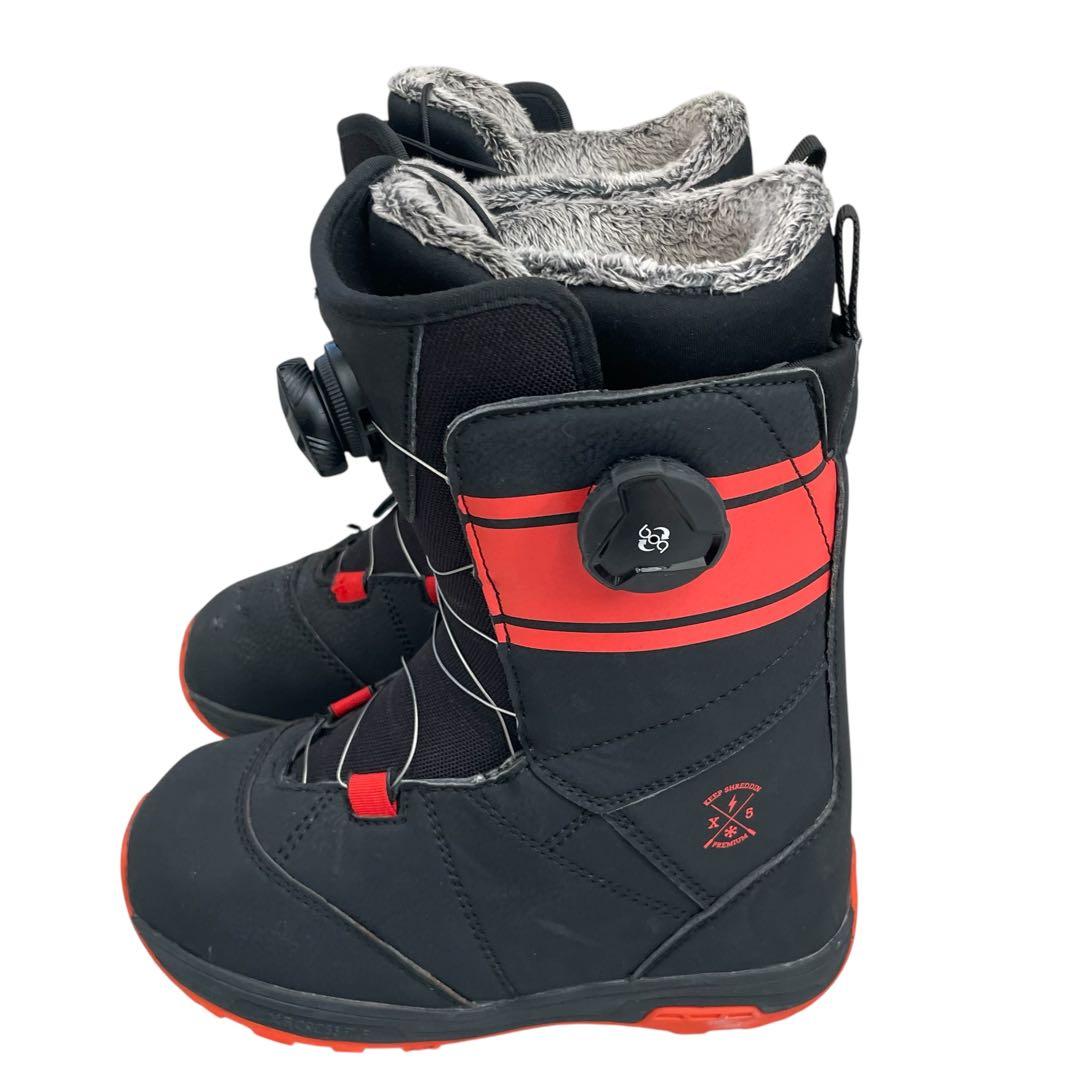 CROSS FIVE スノーボードブーツ 23cm ダブルBOA GTO-BOA