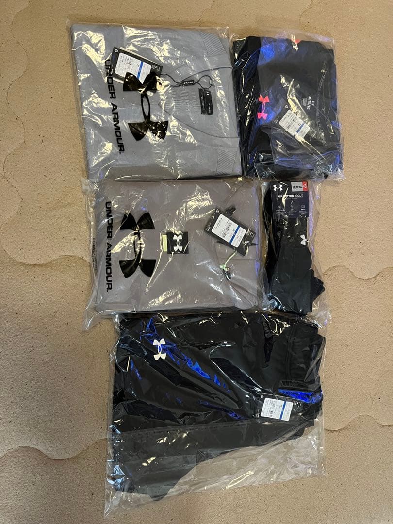 【サイズ XL⠀】アンダーアーマー缶 + 5点セット＋スマートウォッチ