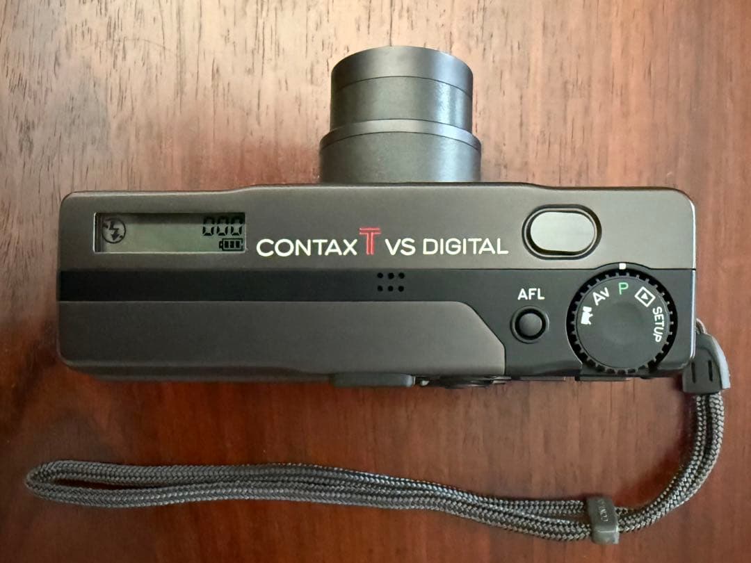 CONTAX Tvs Digital コンパクトデジタルカメラ チタンブラック