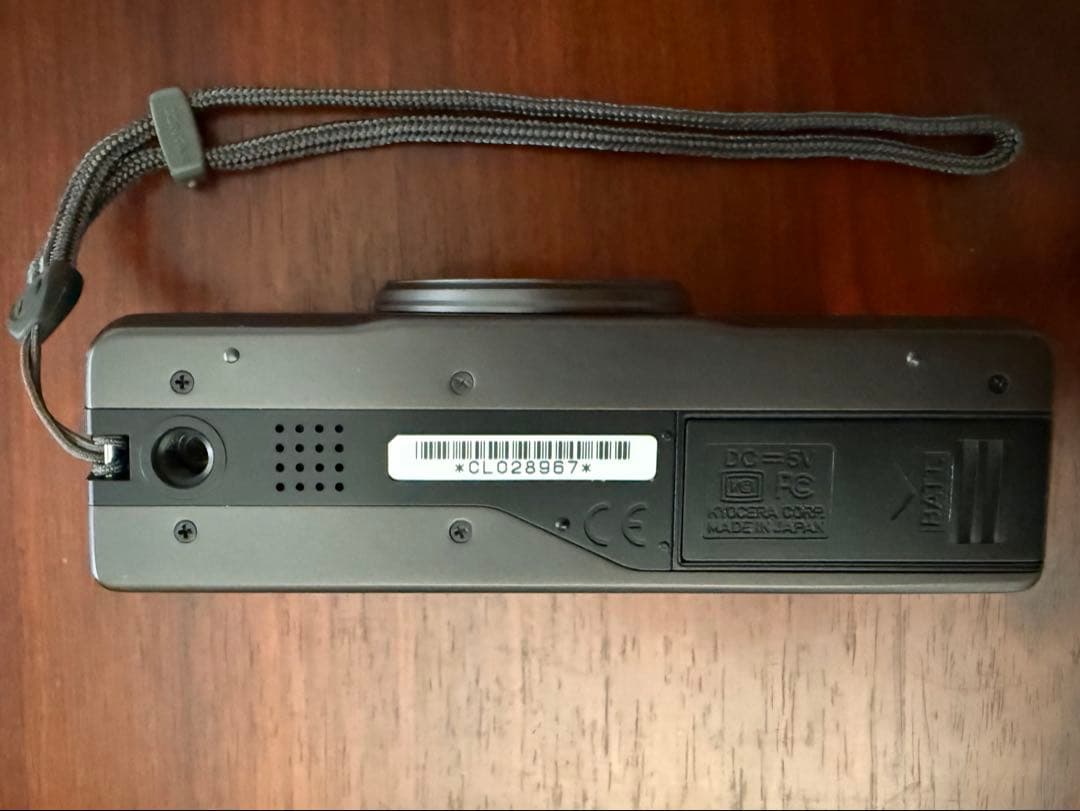 CONTAX Tvs Digital コンパクトデジタルカメラ チタンブラック