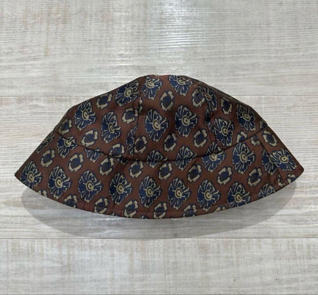 Hender Scheme バケット ハット 総柄 帽子 フラワー サイズ S
