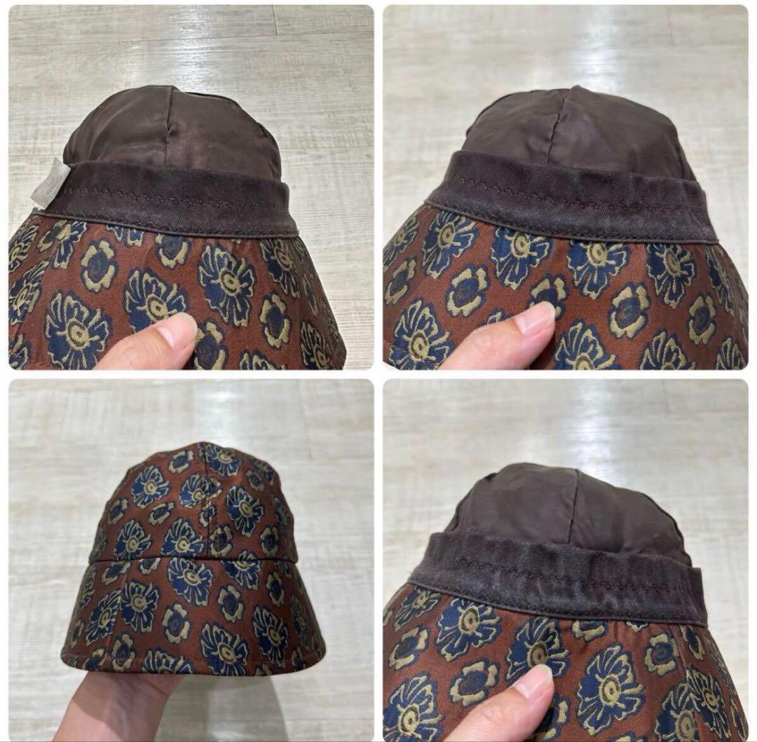 Hender Scheme バケット ハット 総柄 帽子 フラワー サイズ S