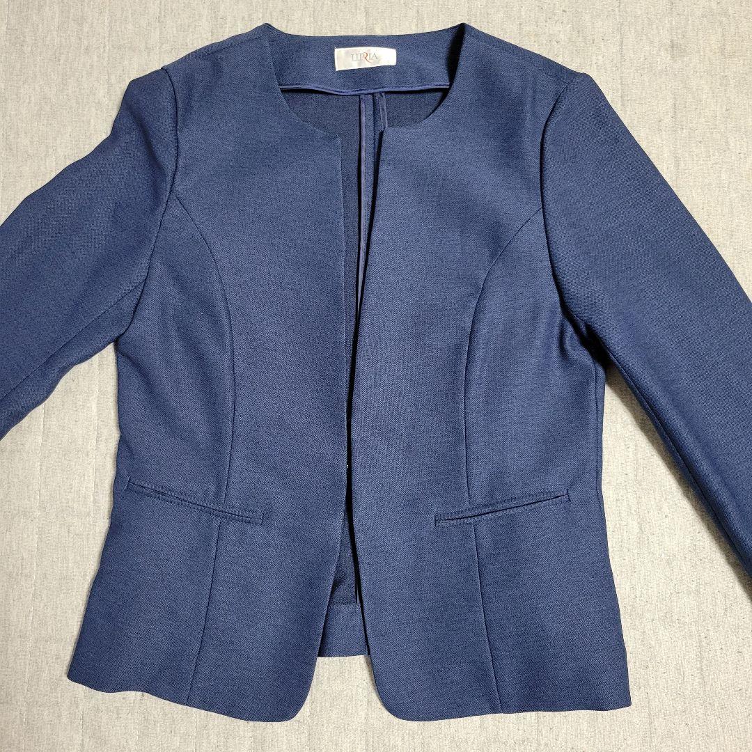 【ほぼ新品】nissen 真夏 接触冷感 スカートスーツ M ストレッチ 洗える