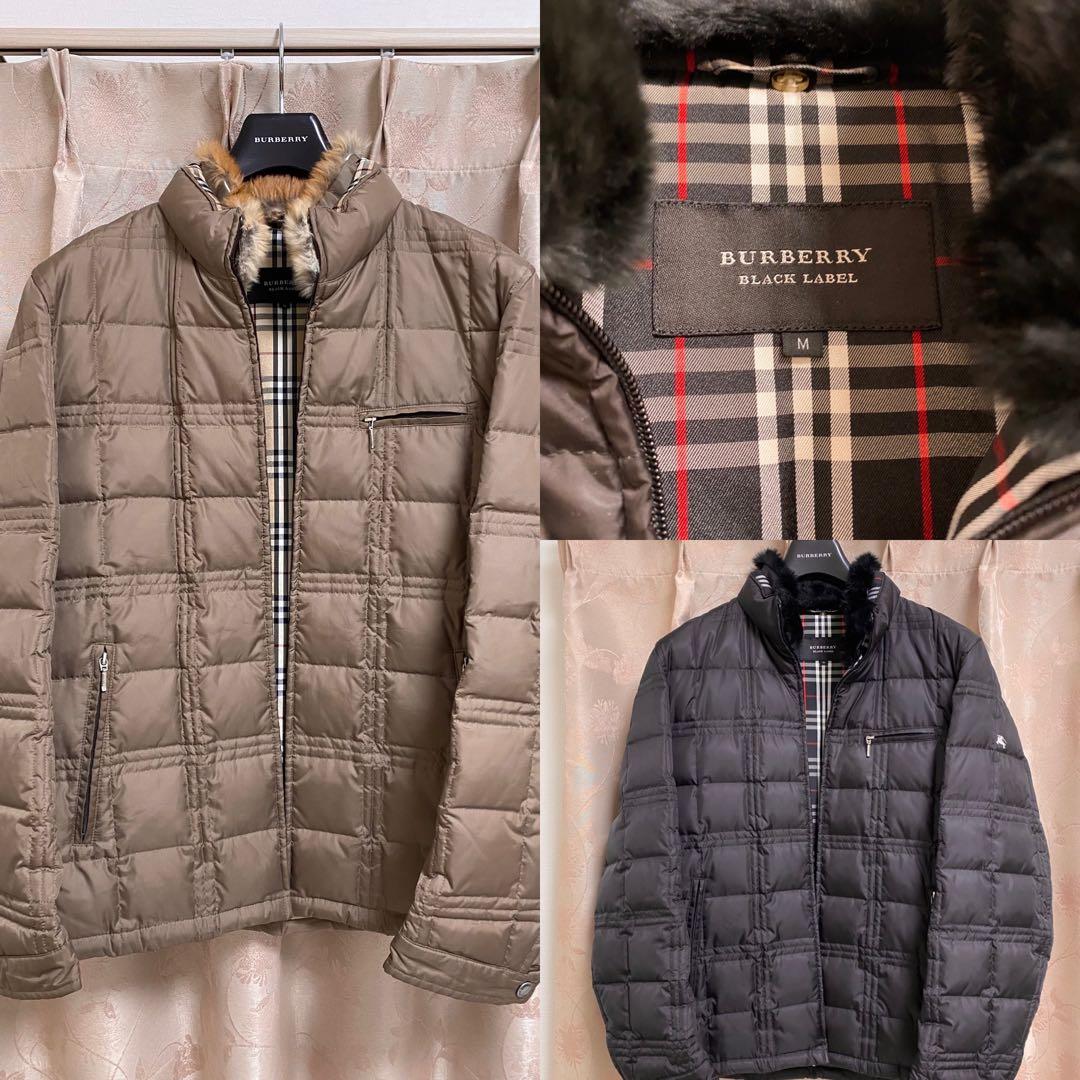 【Duffyダウンジャケット】茶＆黒♪Ｍ