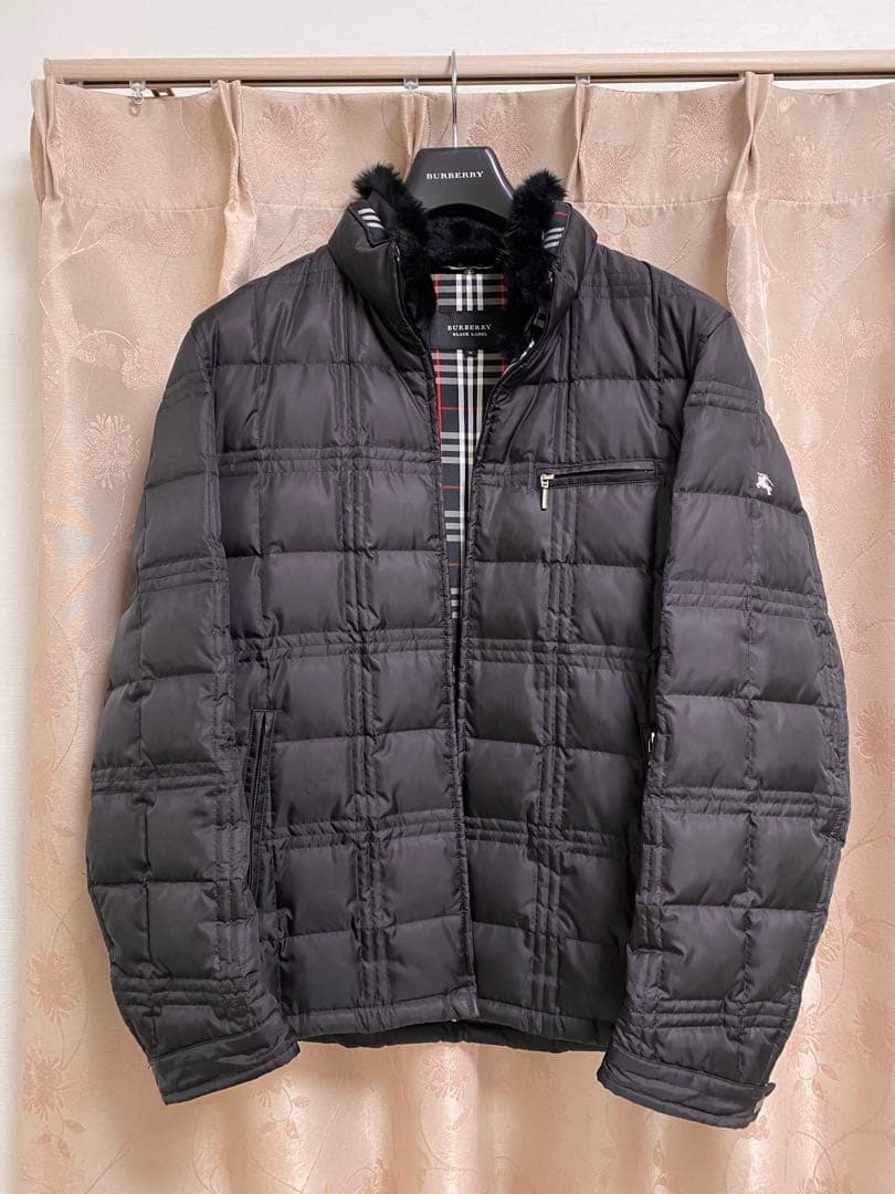 【Duffyダウンジャケット】茶＆黒♪Ｍ