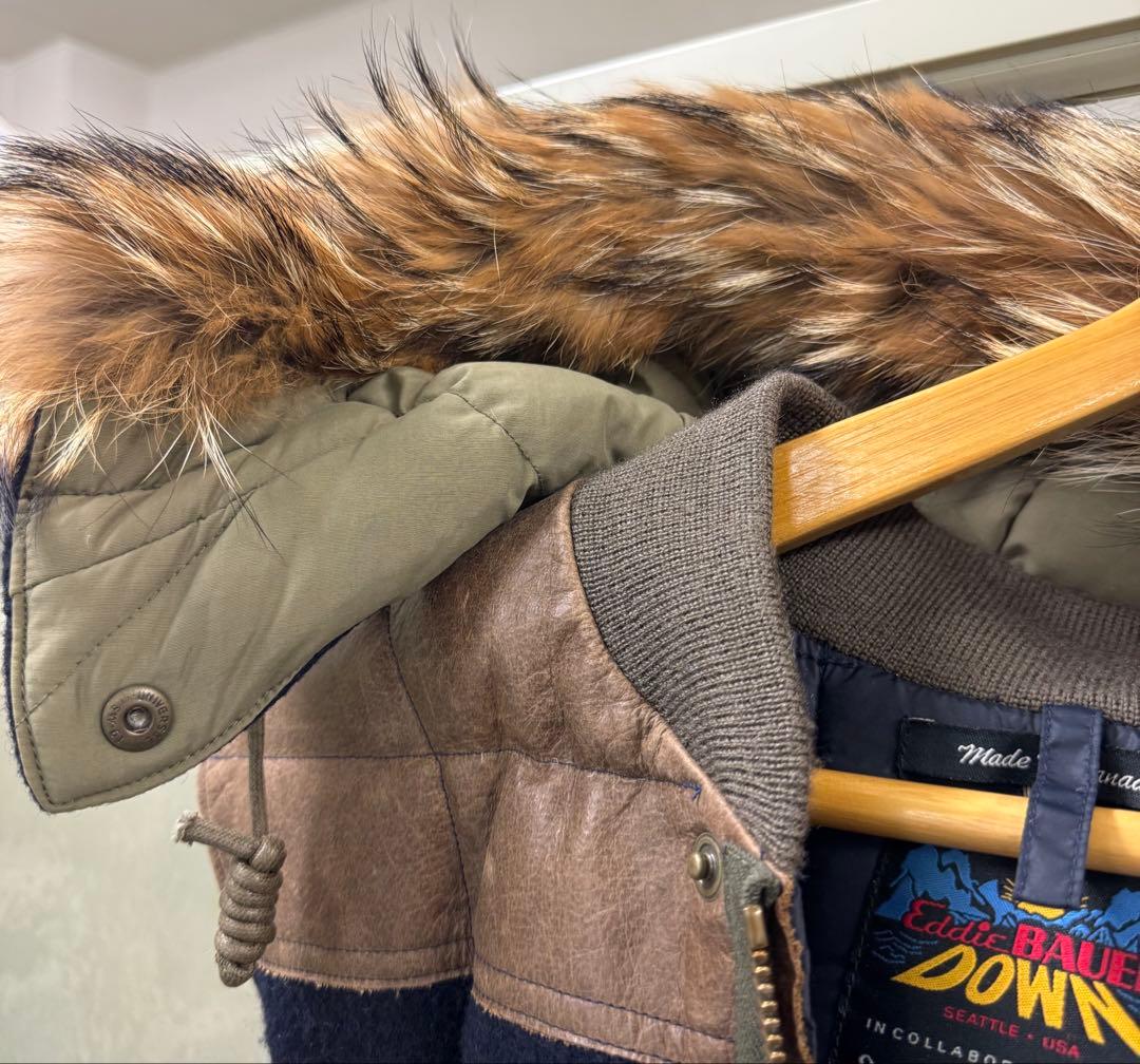 Nigel Cabourn×Eddie BAUER カナディアンベスト48ダウン