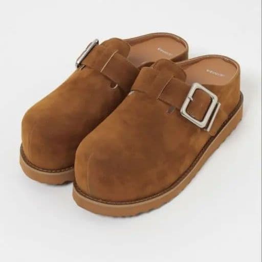 ジーナシス　ボリュームクロッグシューズ　M