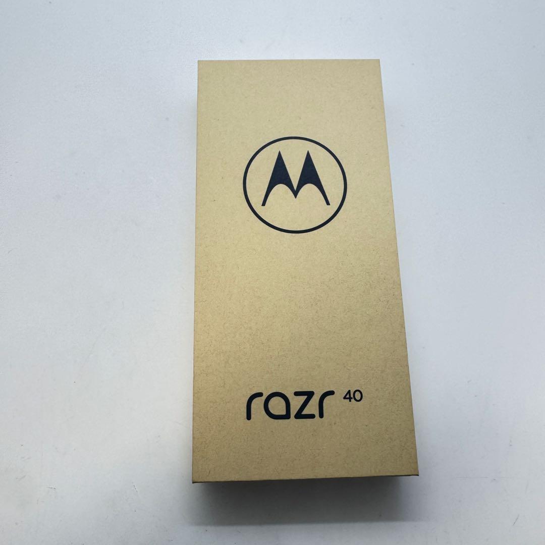 【未使用品】 Motorola razr 40 XT-2323-4 本体