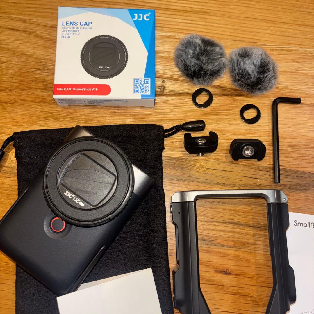 【付属品多数】Canon PowerShot V10 シルバー PSV10SL