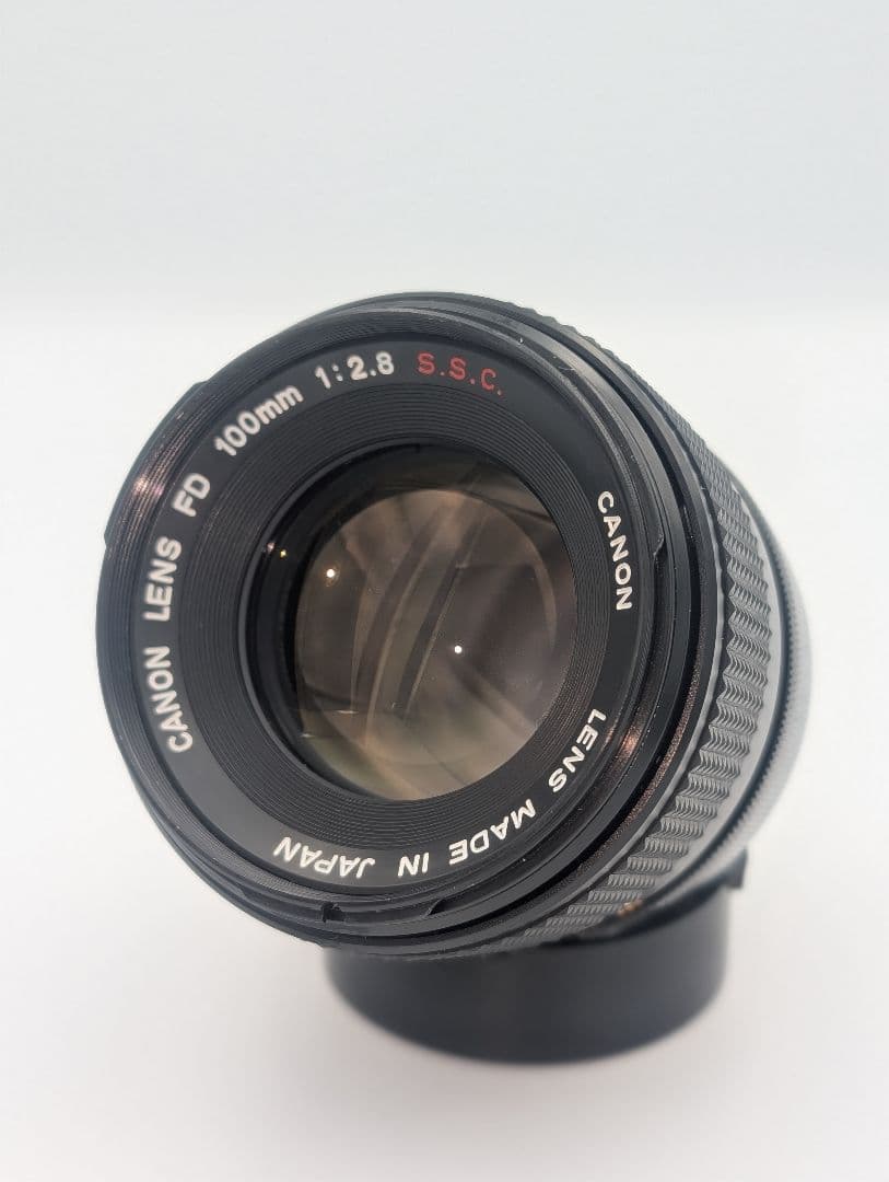 ★美品★ canon キャノン FD 100mm 2.8 s.s.c
