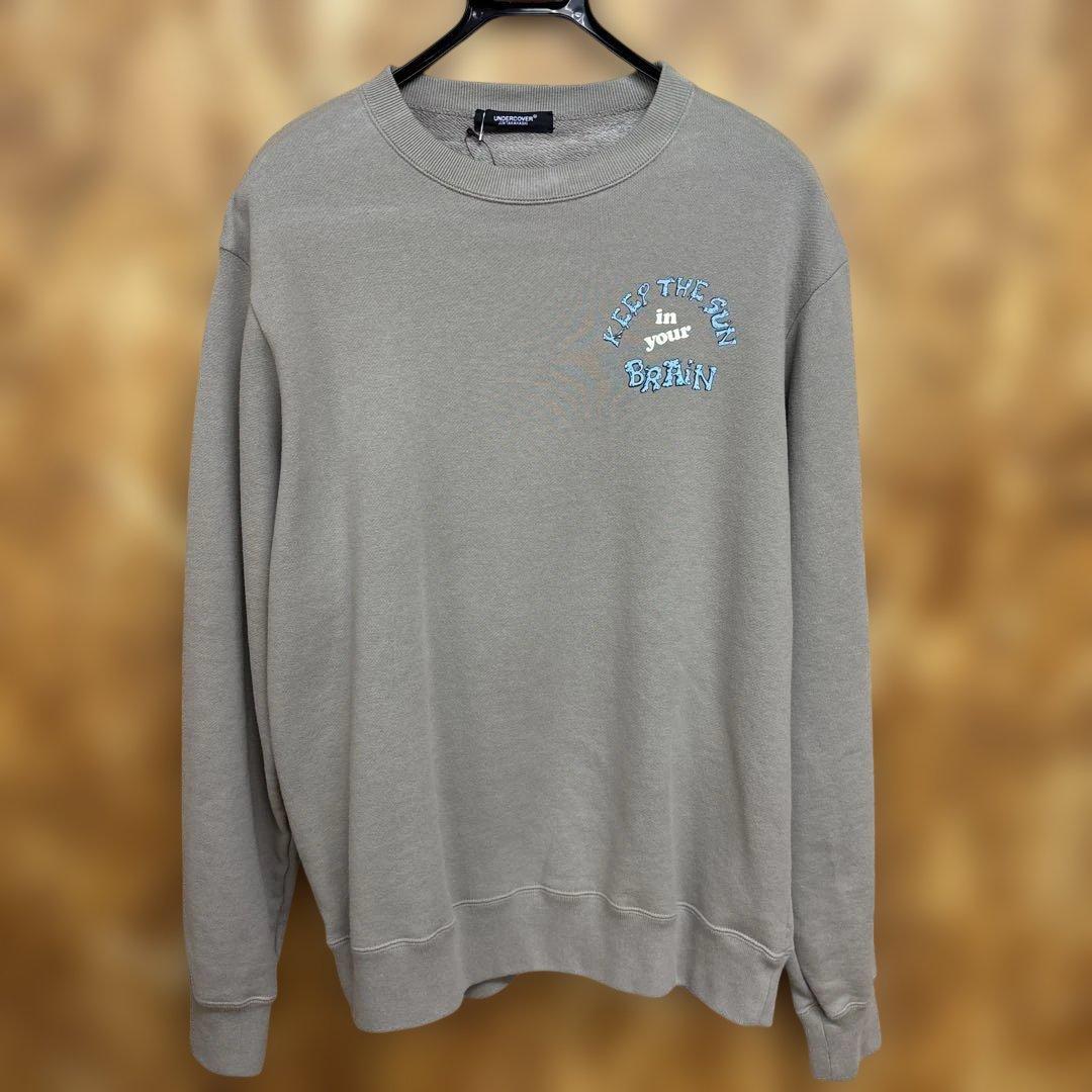 【値下げ】アンダーカバー SWEAT KEEP THE SUN BRAIN