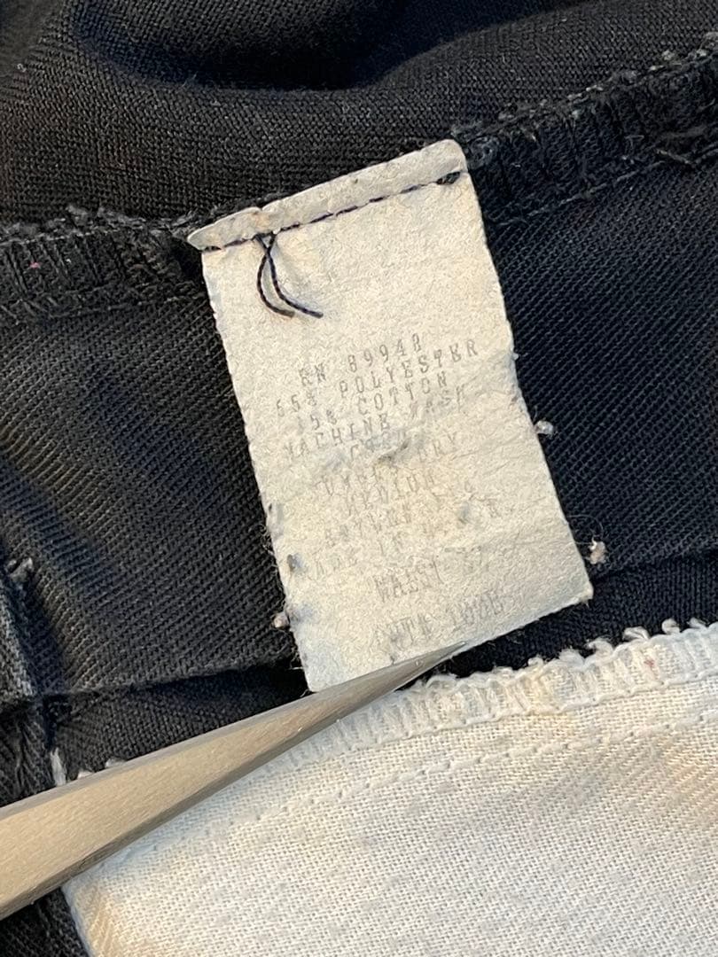 Supreme チノパン ブラック 32 ワークパンツ アメリカ製