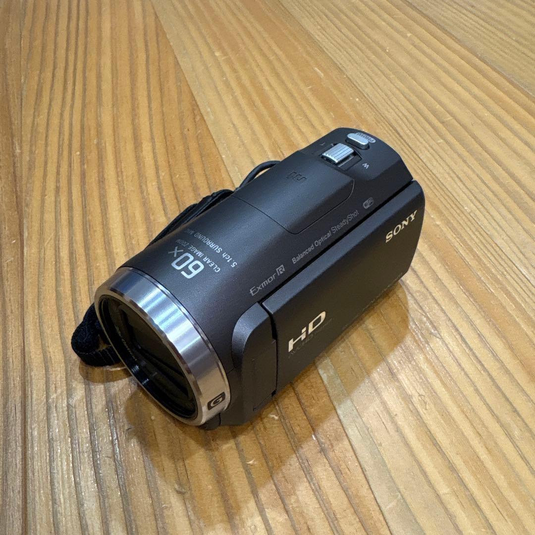 SONY HDR-CX680 ビデオカメラ 本体&バッテリー&スタンド　セット