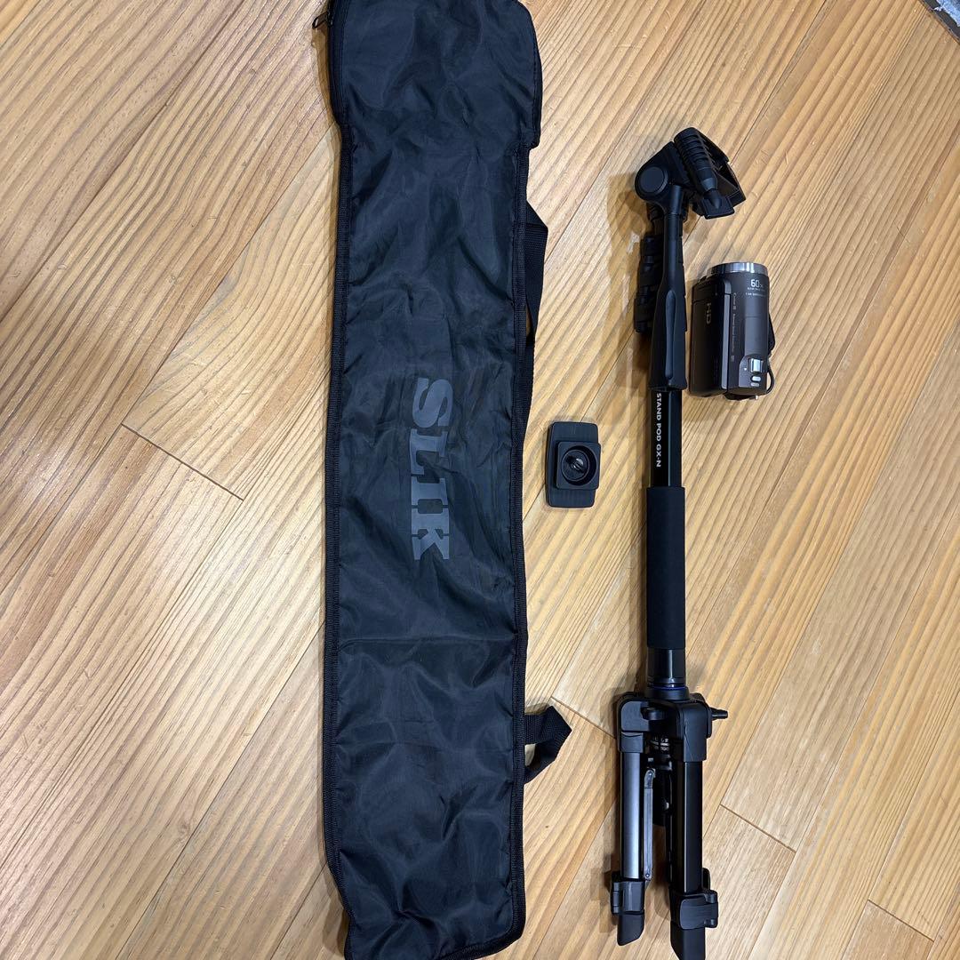 SONY HDR-CX680 ビデオカメラ 本体&バッテリー&スタンド　セット