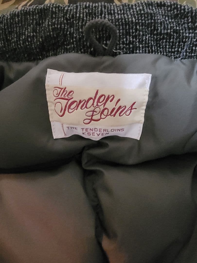 TENDERLOIN 迷彩柄フード付きジャケット Sサイズ、ハンターダウン